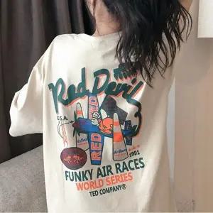 여름 티셔츠 편한 반팔티 백프린팅 루즈핏 여성 3컬러