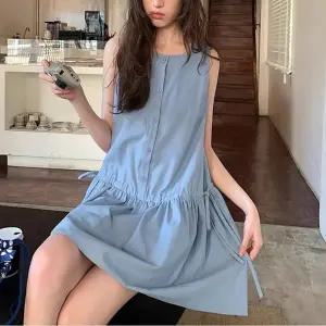 러블리 여성 나시원피스 스트링원피스 여름 민소매