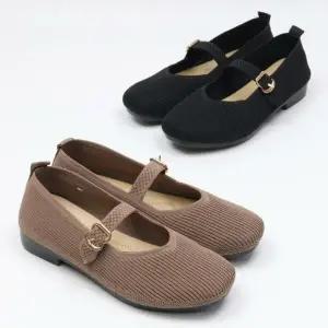 여자 데일리룩 캐주얼 오피스 편안한 메리제인 플랫슈즈