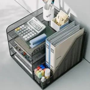 철제 책꽂이 서류 분류함 정리함 보관함 책상 수납 랙