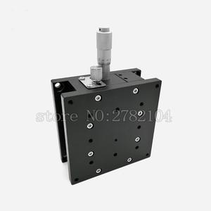 Z축 수동 리프트 변위 플랫폼, 트리밍 스테이션, 무거운 하중, 이중 가이드 방식, 선형 스테이지 슬라이딩