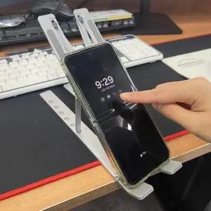 ( )휴대용 접이식 노트북 태블릿 거치대 18 인치 받침 스탠드 받침대