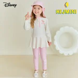 [헤이미니] [디즈니]미스버니 스위티래쉬가드수영복(플랩캡세트)