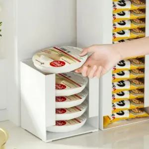 종이컵 보관함 20cm 라면 탕비실 주방 정리함 펜트리