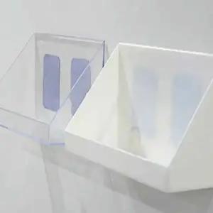 소품정리함 소품박스 주방수납함 수납선반 부착식 사선 수납함