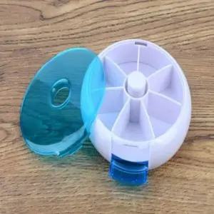 ( )보석보관함 미니정리함 아크릴케이스 수납함 회전케이스 7칸