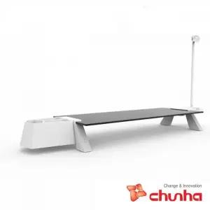 [오너클랜]bns S331 스마트독 브릿지 모니터받침대 화이트 블랙