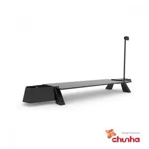 [오너클랜]bns S355 스마트독 브릿지 모니터받침대 USB 블랙 블랙