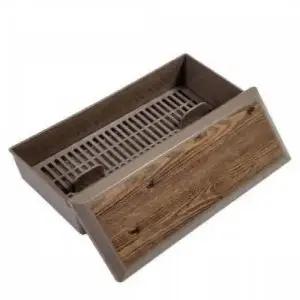 ( )사각 수저통 뚜껑형 수저보관함 주방 수납 정리함 위생 보관 다용도 정리