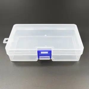 ( )다용도 투명 정리함 고리형 플라스틱 수납함 클리어 소품 보관함 작은