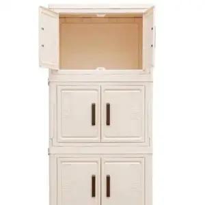 ( )3단 다용도함 책상정리 투명정리함 세탁실수납