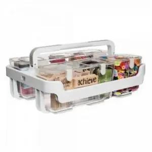 ( )공간활용 수납 정리함 수납함 플라스틱 모듈형 다용도 정리