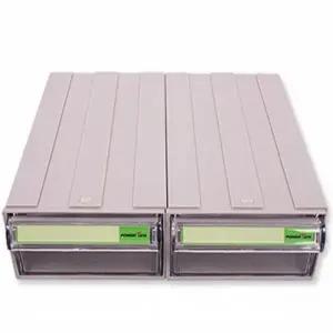 ( )공간활용 서랍형 수납함 다용도 투명 수납함 플라스틱 칸막이 정리함 서랍