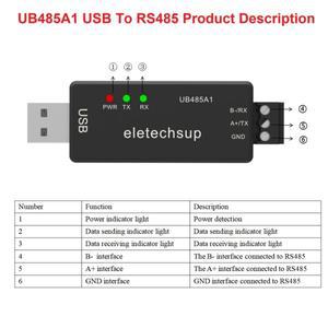 산업용 고속 USB to RS485 RS232 TTL232 직렬 포트 변환기 PC 서버 다목적 익스텐더 CH343 교체