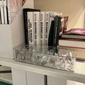 ( )멀티 충전기 정리함 케이블 선 정리함 보관함 아크릴 투명