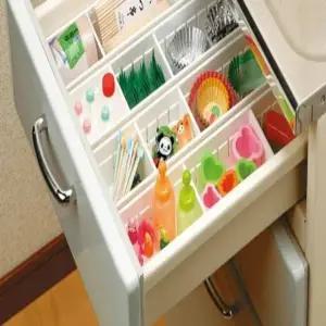 ( )팬트리정리함 사각다용도케이스 칸막이수납함 서랍장파티션 칸막이 서랍 정리함