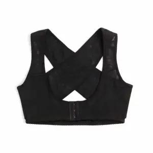 여성 바른 자세 밴드 블랙 가슴보정 새교정기바른벨트 어깨 굽은등 굽은 라운드숄더 새기 말린 볼륨