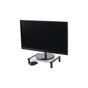 PC 모니터 받침대 거치 선반 노트북 스탠드 CLC552 강화유리 거치대 컴퓨터 모니터대