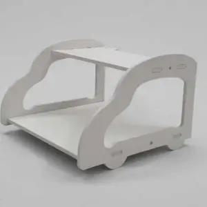 ( )세톱박스공유기거치대 화장대정리함 공유기정리함 2단정리함 셋탑박스정리함 미니 벽선반형