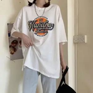 여성 라운드넥 반팔 데일리 프린팅 2컬러 여름 티셔츠