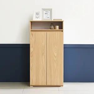 [텐스페이스]위즈A 600X1200 4단 신발장 수납장(도어) MD5116 (수도권무배)