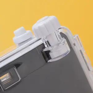 방수 토이 필름카메라 화이트 다회용 재사용레트로 사진기 감성 케이스