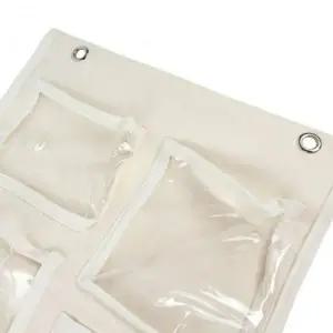 (단품 단품)438775 벽걸이 투명 수납 포켓 소품 정리함