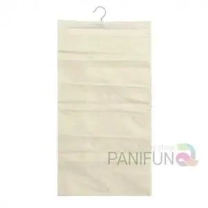 ( )포켓수납걸이 30칸 베이지 벽걸이수납장 속옷수납 속옷정리 속옷수납장 양말수납