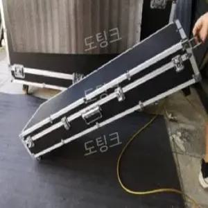 전자키보드케이스 신디사이저 알루미늄 하드케이스 휴대용 건반 가방 바퀴 방수 88키