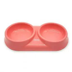 네이처펫 강아지식기 모모 쌍식기 x 150개 (1박스) (핑크)