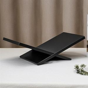 ABZV-나무 오픈 디스플레이 스탠드, 대형 책꽂이, 커피 테이블 잡지, 미술 요리책, 성경, 꾸란용 나무 이