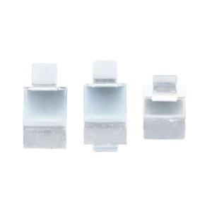 10팩 헤비 듀티 선반 지지 클립, 조절 가능한 파티션 리테이너 브래킷 상업용 사무실 캐비닛 예비 부품