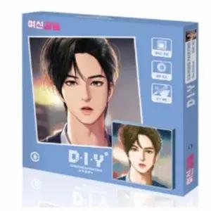 캐릭터 보석십자수 (25X25) 보석비즈십자수 비즈스티커