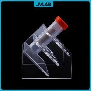 원심 튜브용 플렉시 유리 랙, 비스듬한 홀더, 침전관 스탠드, 8 웰 구멍 직경 30mm, 50ml