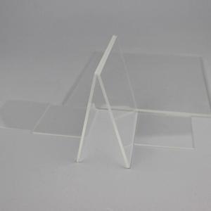 양면 광택 투명 용융 실리카 유리 플레이트, 석영 사각 30mm x 1mm, 1 개