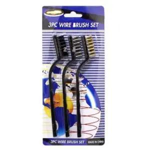 쇠솔 세트 미니 3p 청소 손질 수세미 철 브러쉬 쇠솔 수세미 철솔