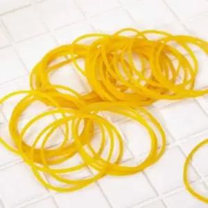 노랑 고무줄 350g 고무밴드 검정고무밴드