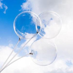 [2개구성] 파티쇼 PVC투명버블풍선일반30cm50개입 배너 생일 데코 장식 파티 PW 장식소품 LW9A7465