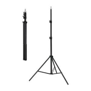 조명 삼각대 1/4나사 스피곳 3단 높이조절 촬영 장비 거치 라이트