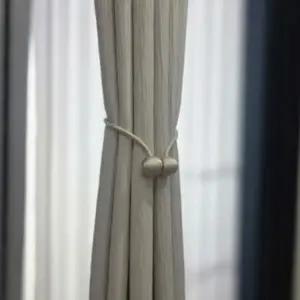 깔끔 정리 모던 자석 커튼 홀더 타이백 커튼끈 일반 1P 마그네틱