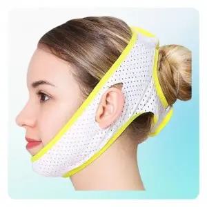 (색상 화이트)페이스밴드 하관 팔자 처짐 얼굴붓기 끌어올림