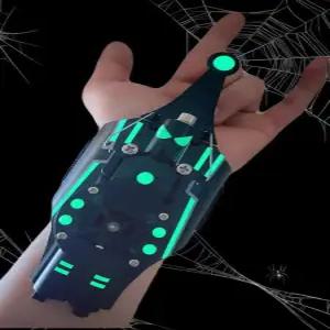 스파이더맨웹슈터 거미줄 선물 소품 코스튬 장갑 장난감 분사 자동 줄 발사기 초강력 줄감기