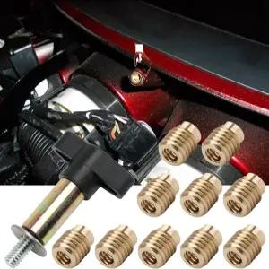 배트윙 이너 페어링 황동 윈드실드 인서트 나사식 복원 키트 너트 할리 투어링 일렉트라 글라이드 스트리트