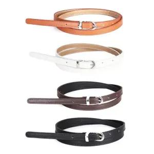 [샵앤] 국산 여성 유광 라운드 버클 10mm 초슬림 입체 벨트 TU-WBT-0924