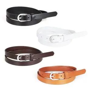 [NS홈쇼핑][샵앤] 국산 여성 라운드 버클 통 소가죽 입체 벨트 TU-WBT-0919[35776842]
