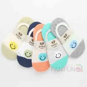 아동 덧신 땡글이 5색 5켤레 어린이양말선물 아동용양말 초등생양말 영유아양말 초등학생양말