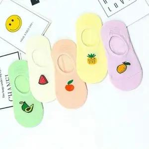 준캡 아동양말 봄 여름 신상 후르츠 페이크삭스 5족세트 면양말 유아동양말세트 어린이