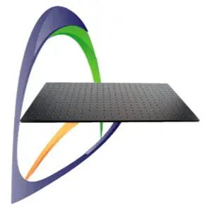 광학 브레드보드 실험실기판 방진 작업대 회로기판 개발 다공성 보드 절연 회로 고정밀 전자