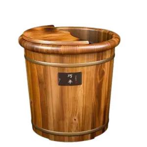 편백나무 족욕 히노끼 나무 족욕기 원목 족욕통 족탕기