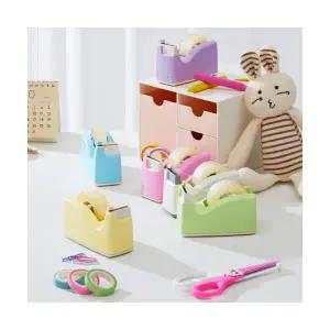 잘잘리오 쁘띠 어린이 안전 테이프 디스펜서 육아맘 만족도 4.9 아이도 엄마도 맘 편하게 자동 안전 커터기